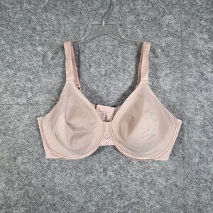 Vanity Fair Women's Bra Underwire Back Closure Adjustable Straps Beige Size 42DD